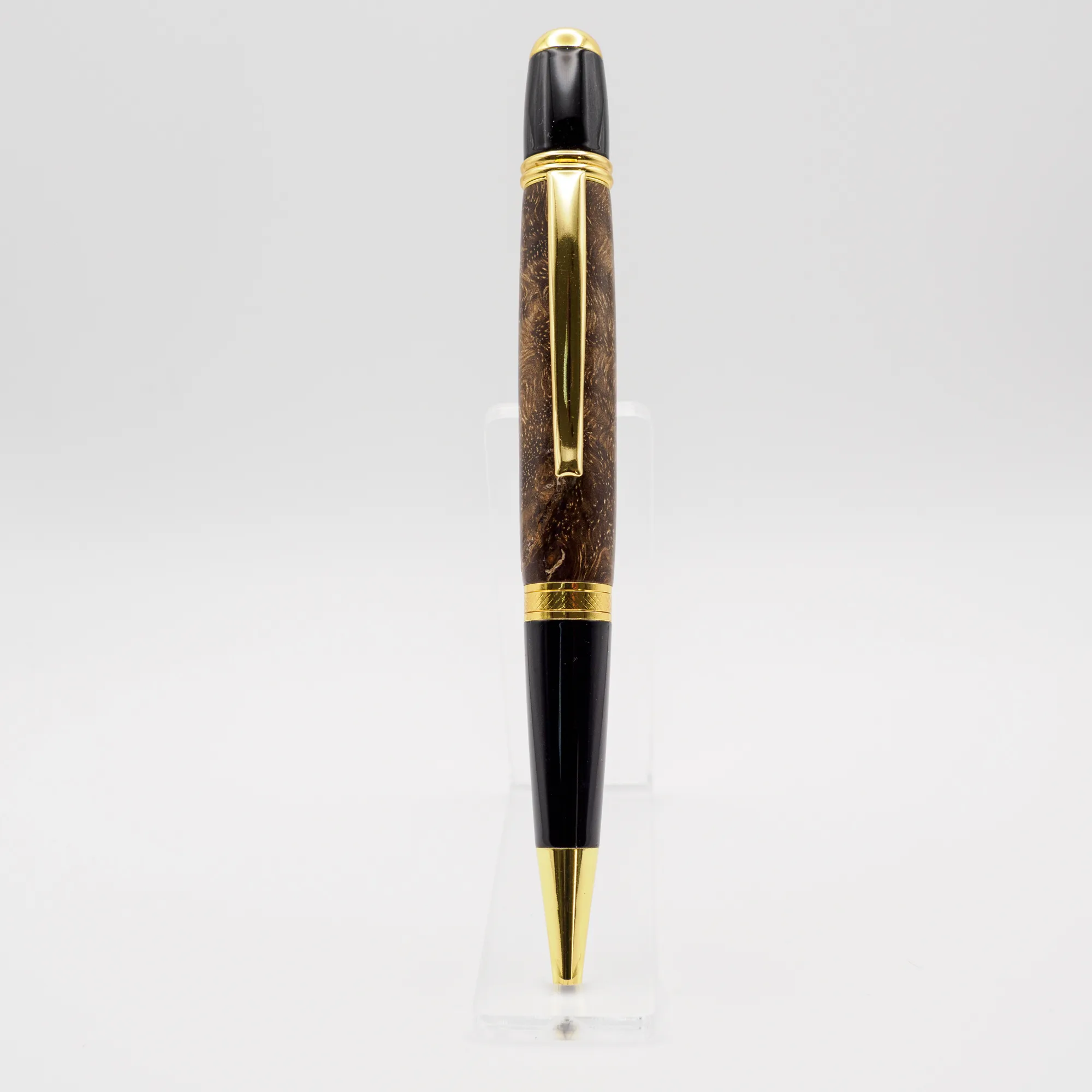 Stabilised Walnut Burl Ballpoint