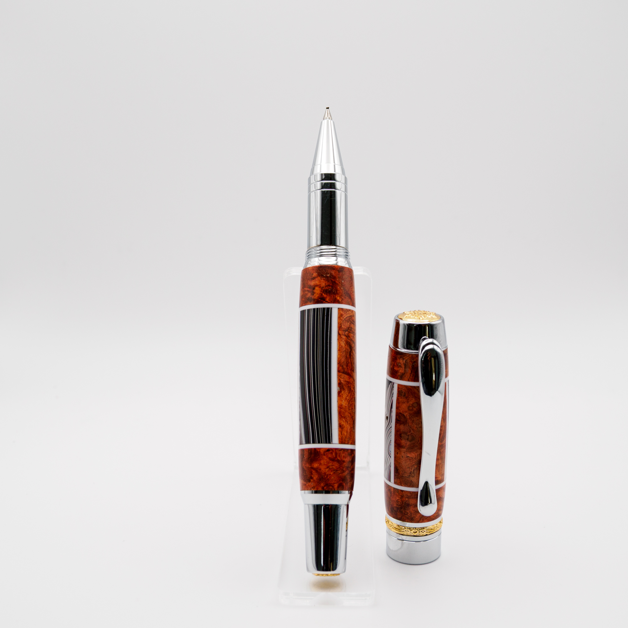 Jeep Fordite & Segmented Chechen Burl