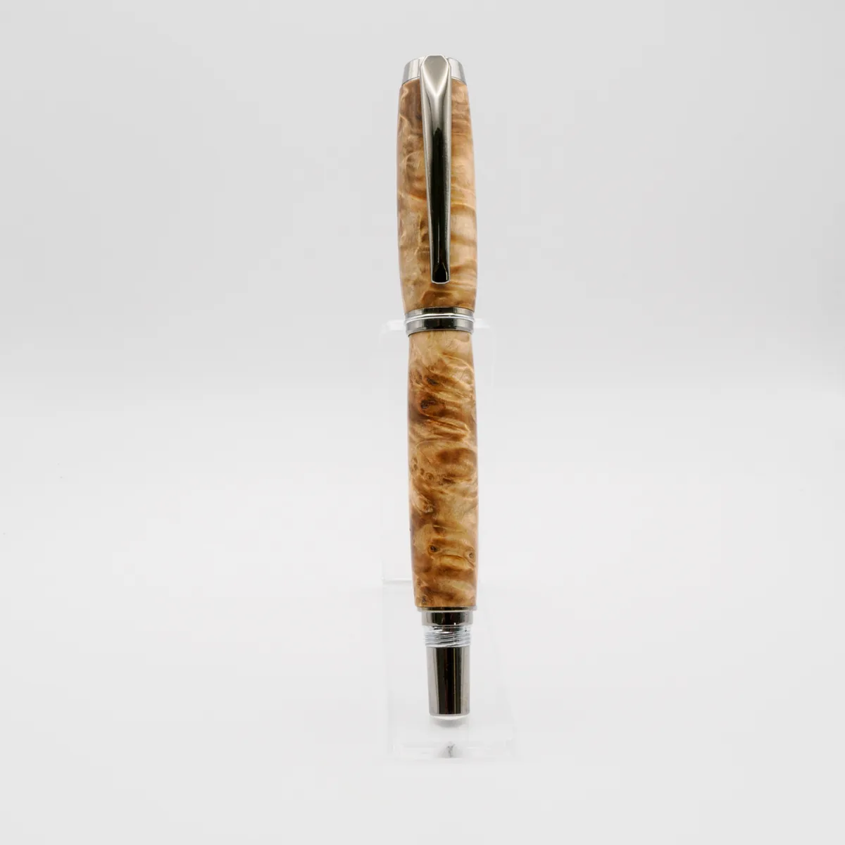 Horse Chestnut Burl Rollerball, sourced Stabalished Horse Chestnut France
