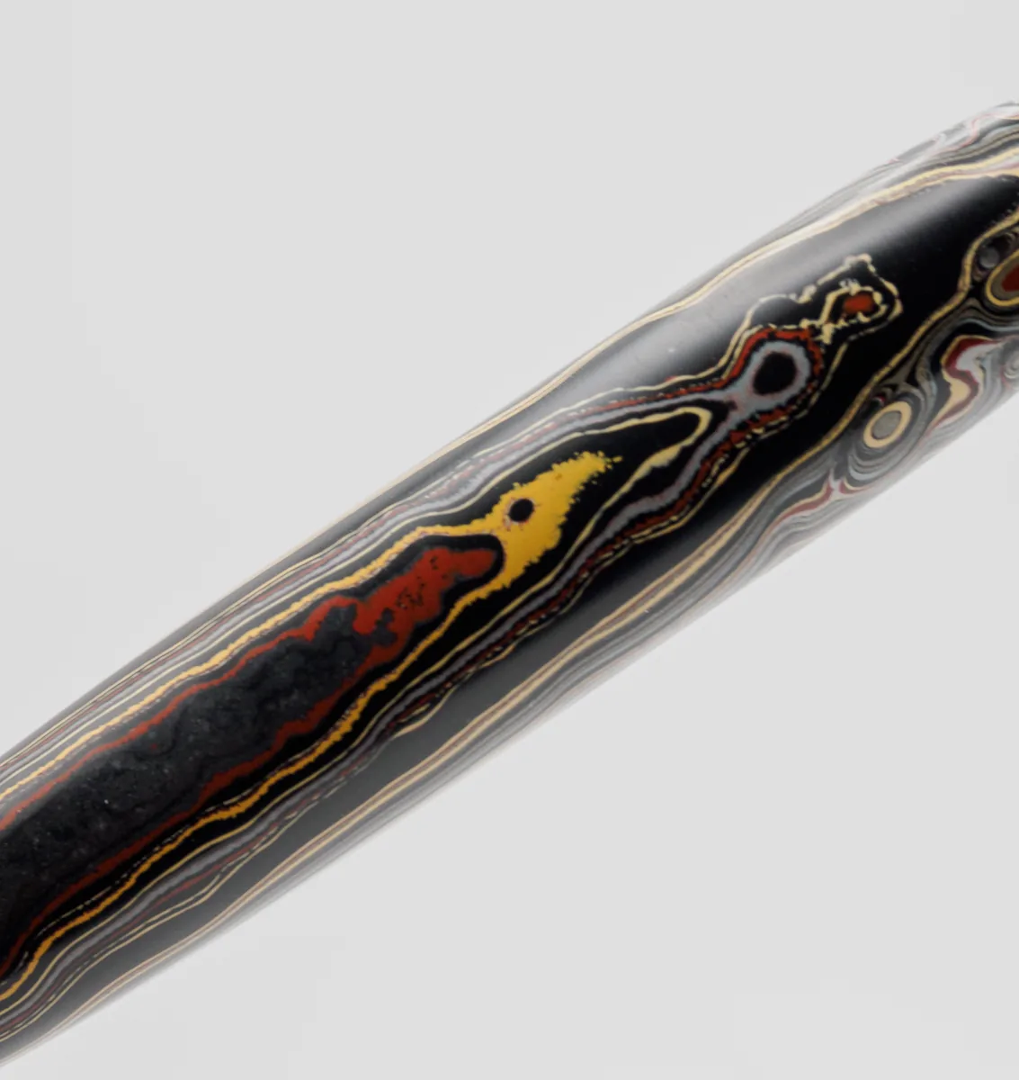 Jeep Fordite Ballpoint, sourced Detroit (third view)