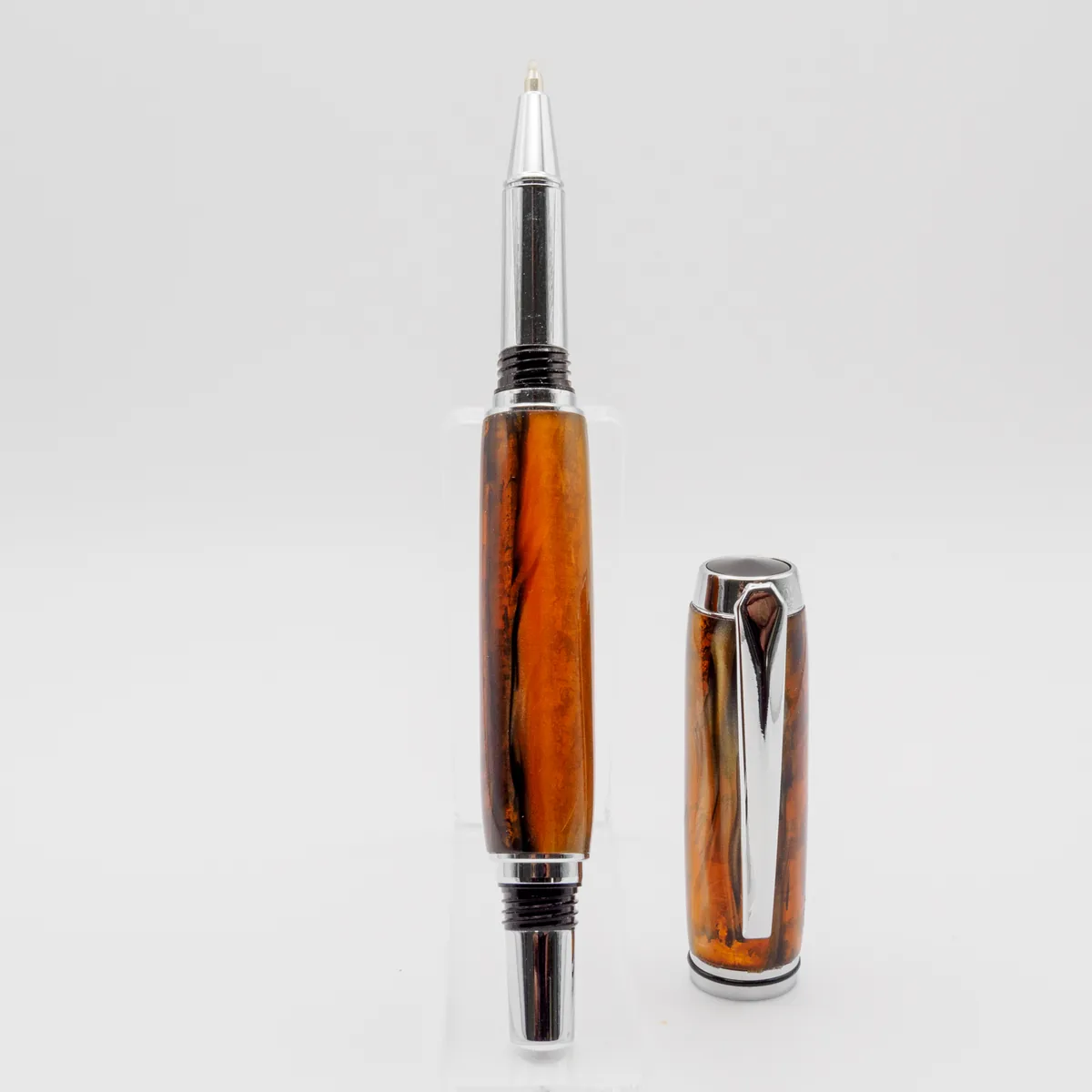 Antique Gold Resin Rollerball, sourced USA Resin cast from 1980's